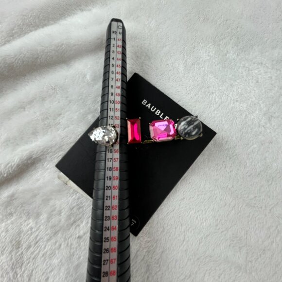 BAUBLEBAR: Triple Ring Antique gold - Size 7 - Adjustable - Picture 3 of 5